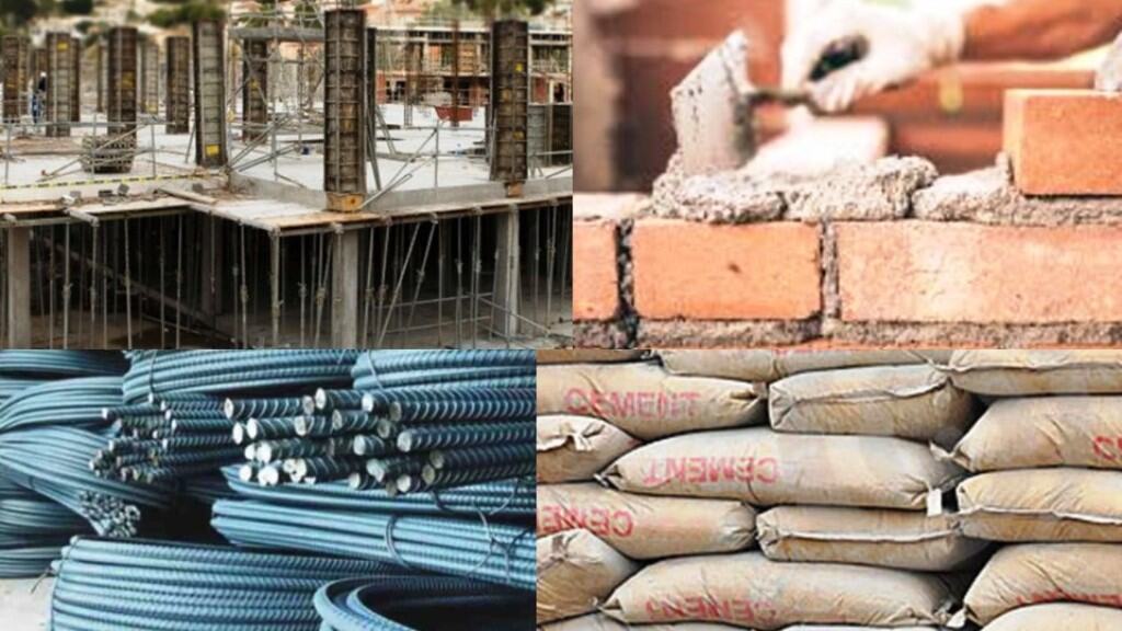 Sariya Cement Price : सीमेंट सरिया और ईंट की कीमतों मे आई भारी गिरावट, देखे आज के ताज़ा रेट